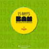 Portada de 15 anys BAM (Barcelona Acció Musical) (CD promocional).