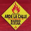 Portada de Arde la calle (Un tributo a Radio Futura) (CD).