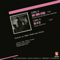 Dos años atrás / No lo sé