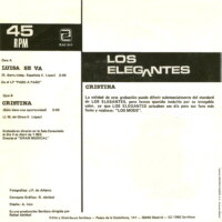 Luisa se va / Cristina (directo)